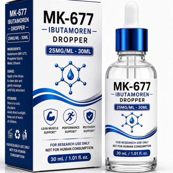 MK-677 Ibutamoren dropper 25MG/ML - 30ML
