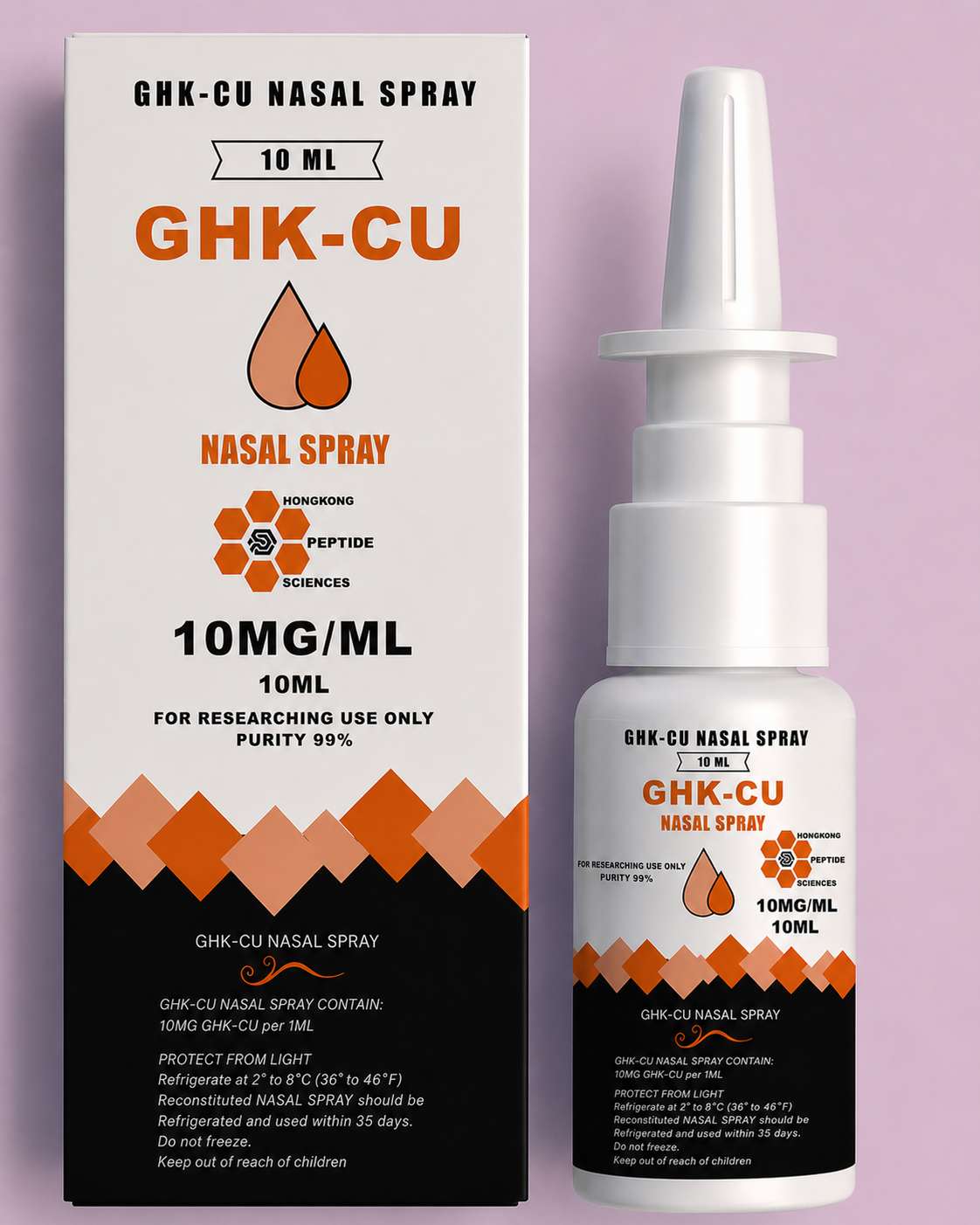 GHK-Cu Nasal Spray 10mg/ml -10ml