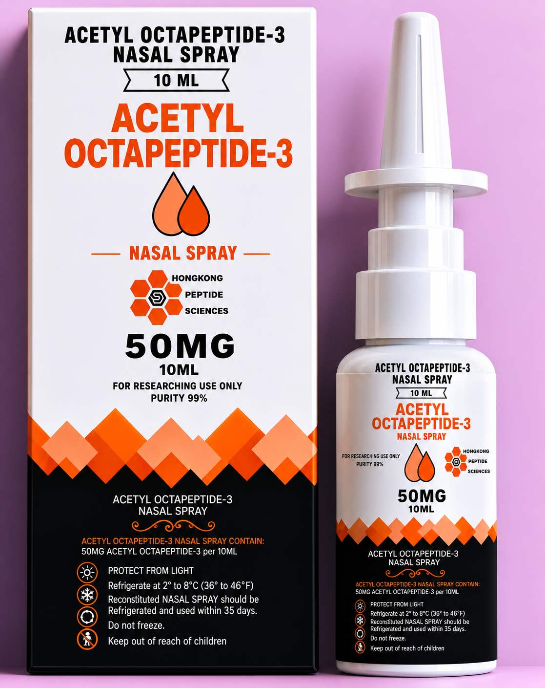 Acetyl Octapeptide-3 nasal spray 50mg/10ml