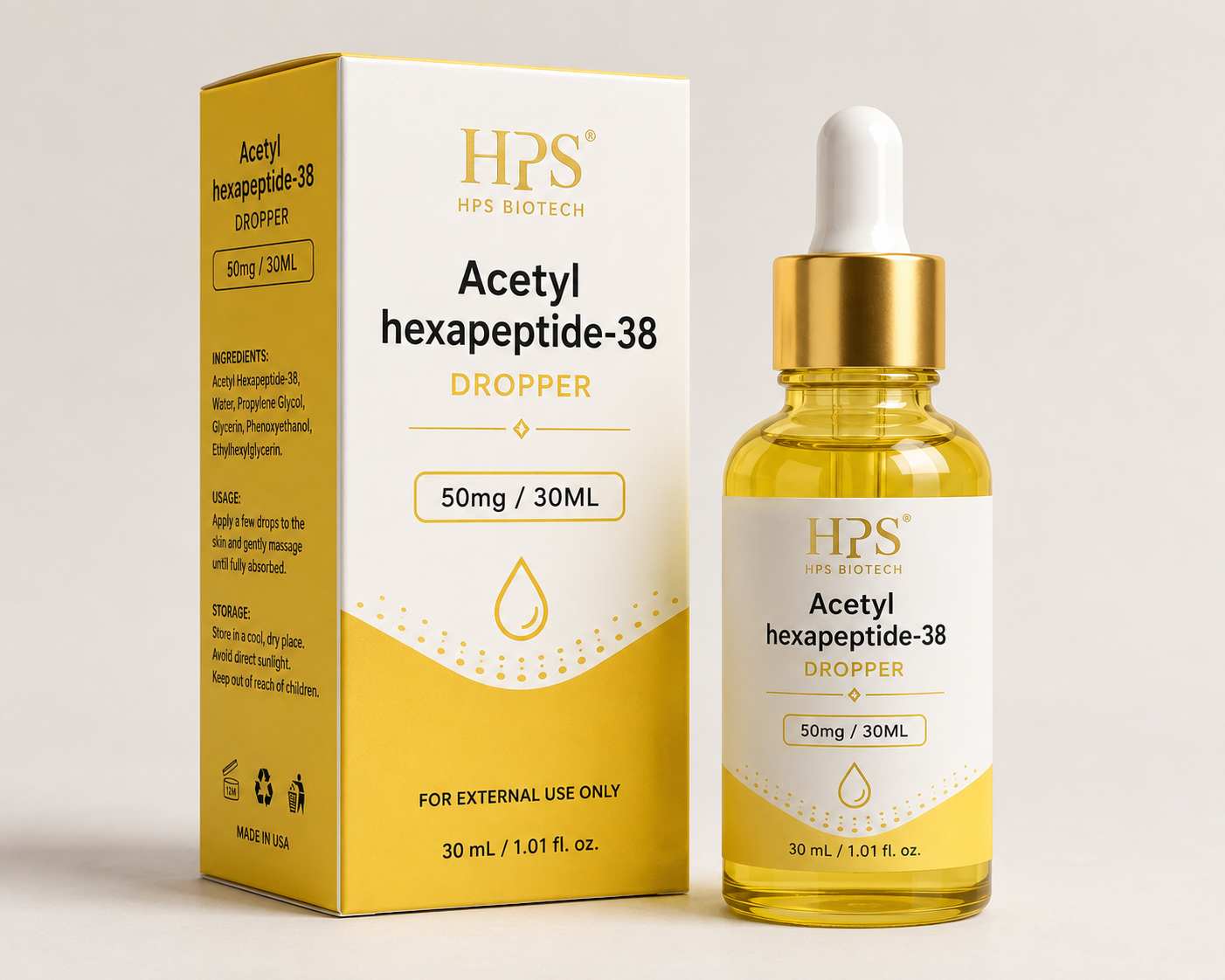 Acetyl hexapeptide-38 dropper 50mg/30ML