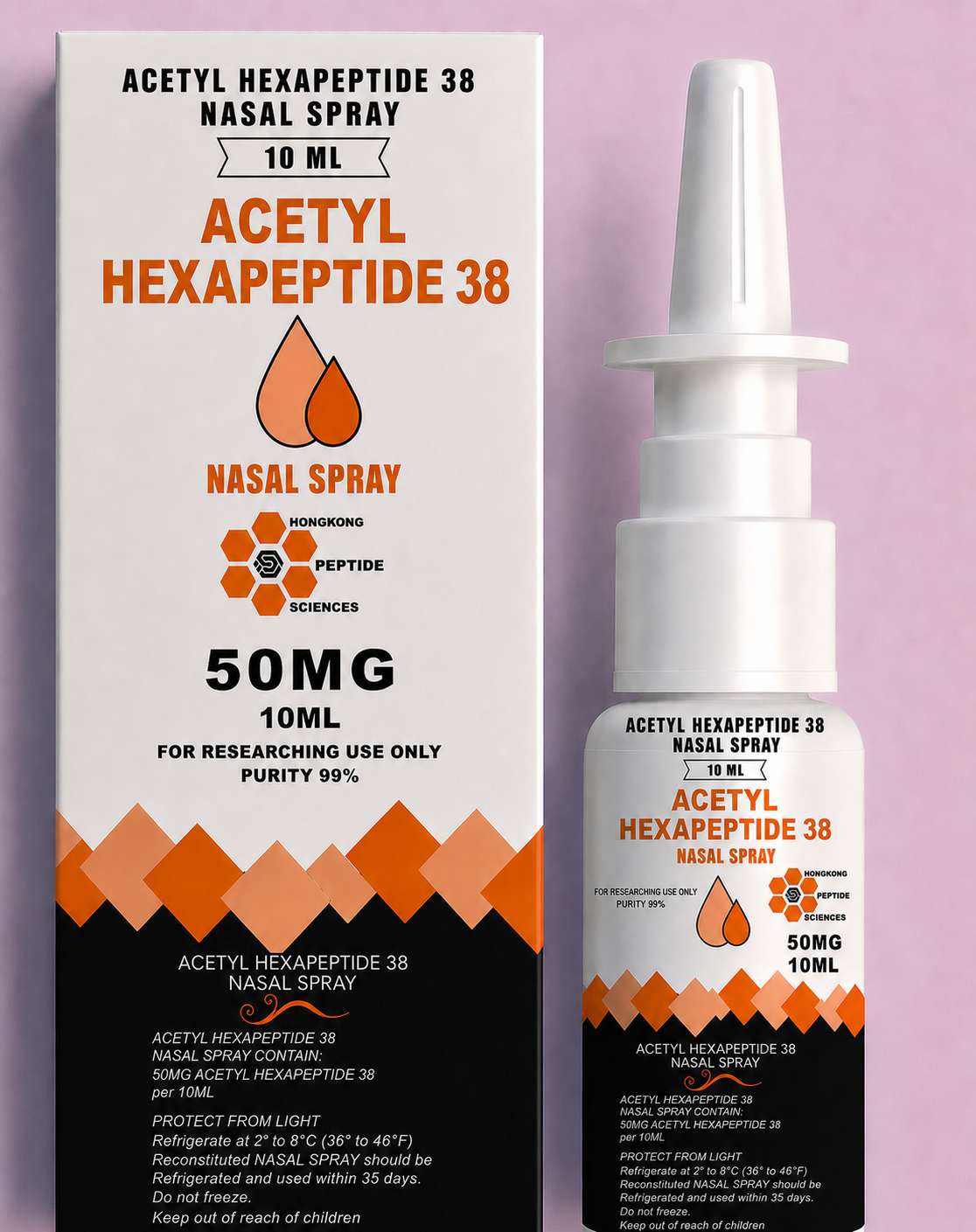 Acetyl hexapeptide-38 nasal spray 50mg/10ml