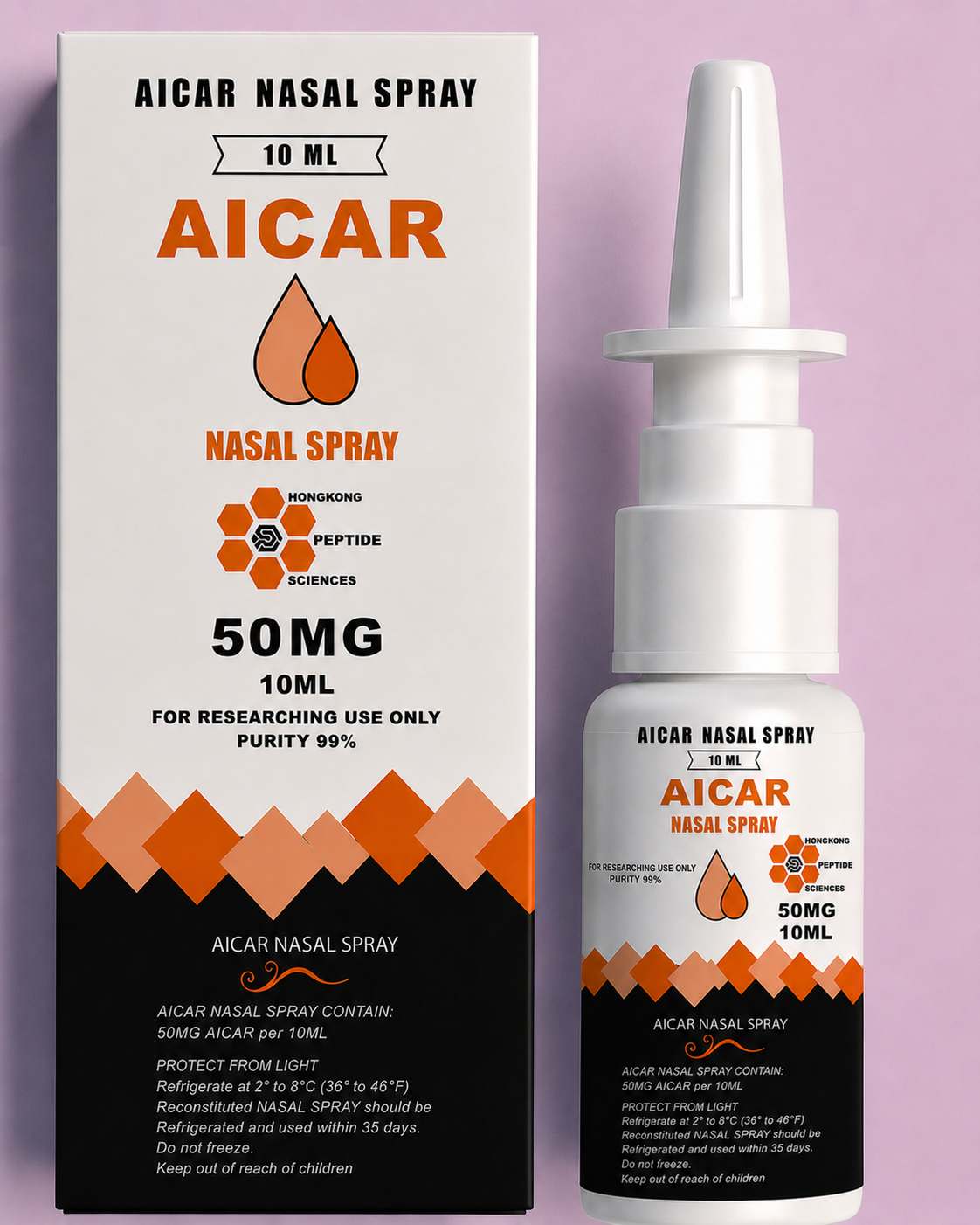 Aicar nasal spray 50mg/10ml
