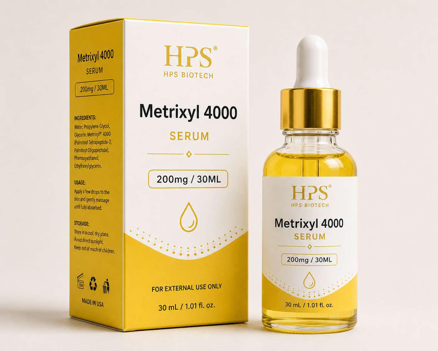 Metrixyl 4000 serum dropper 200mg/30ml