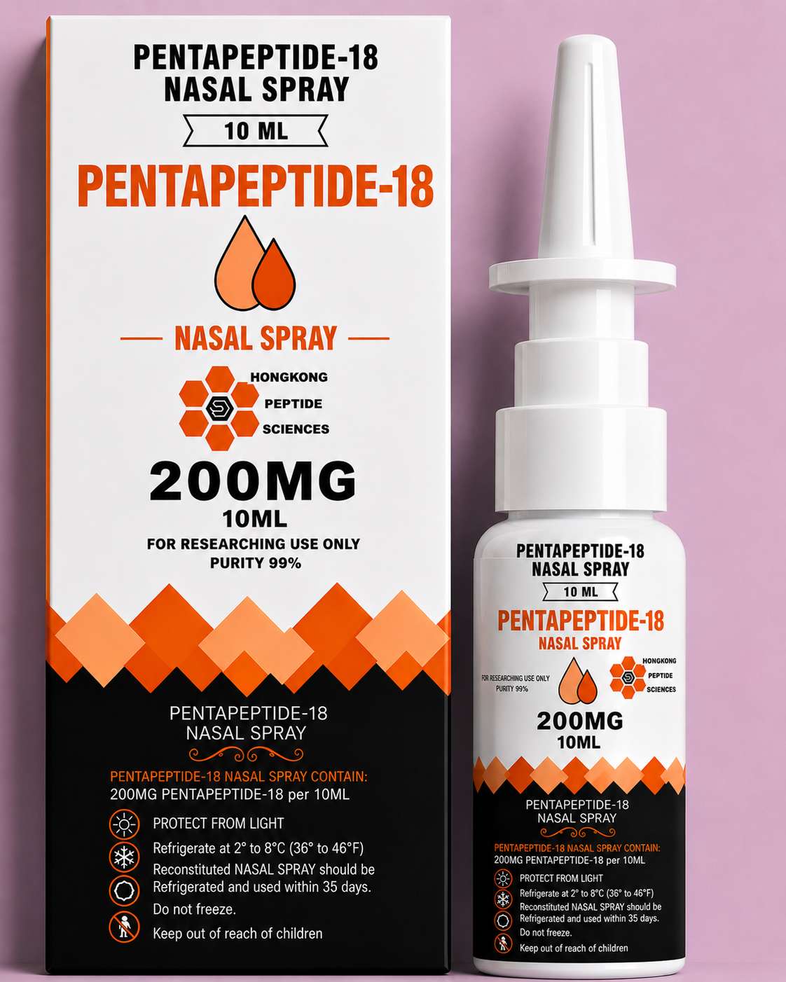 Pentapeptide-18 nasal spray 200mg/10ml