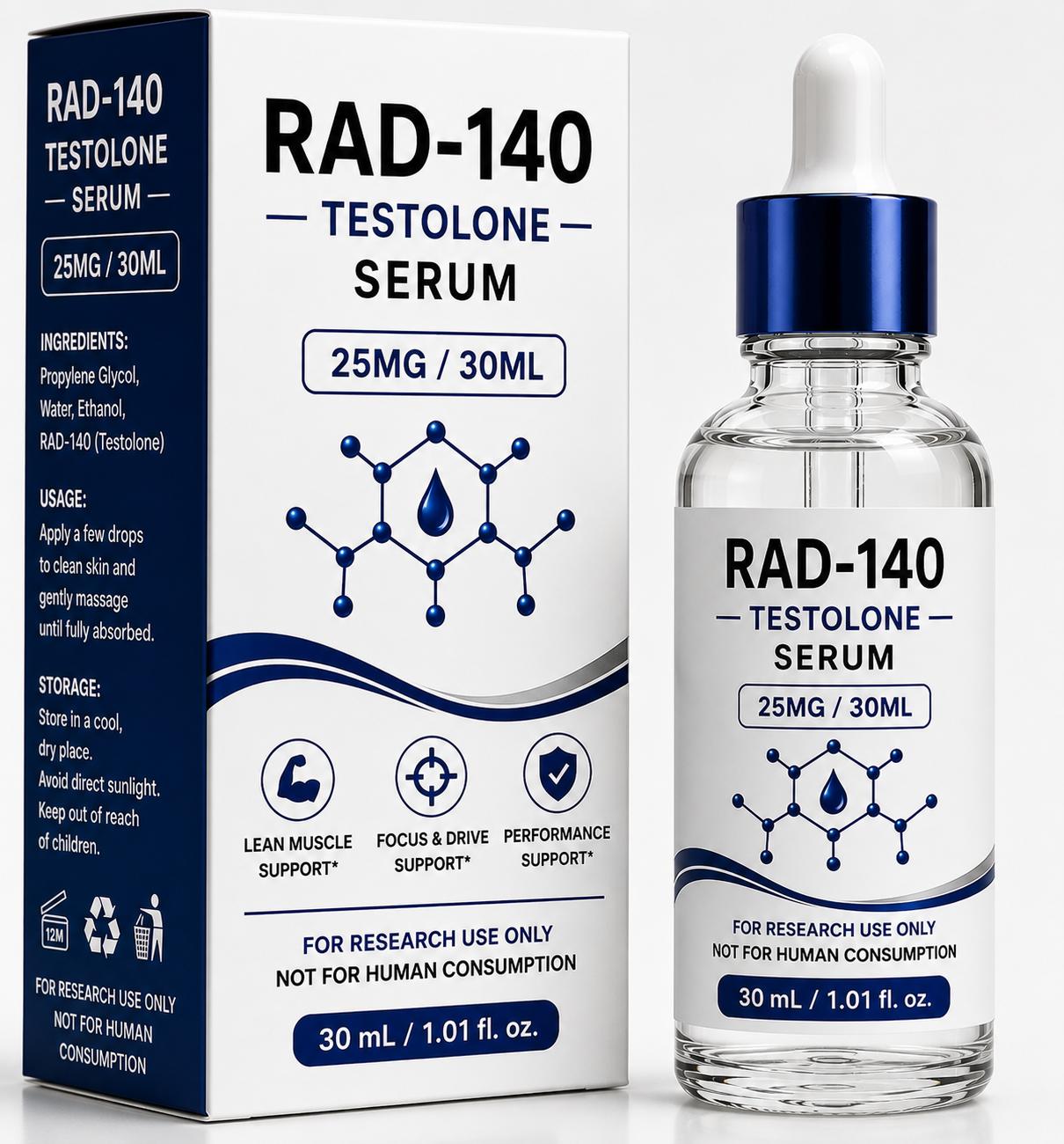 RAD-140 Testolone dropper 25MG/30ml