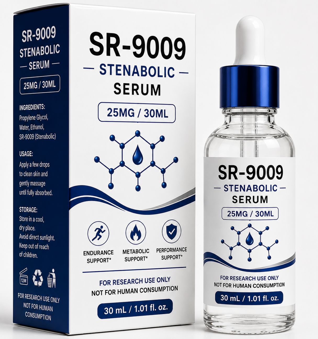 SR-9009 Stenabolic dropper 25MG/30ml