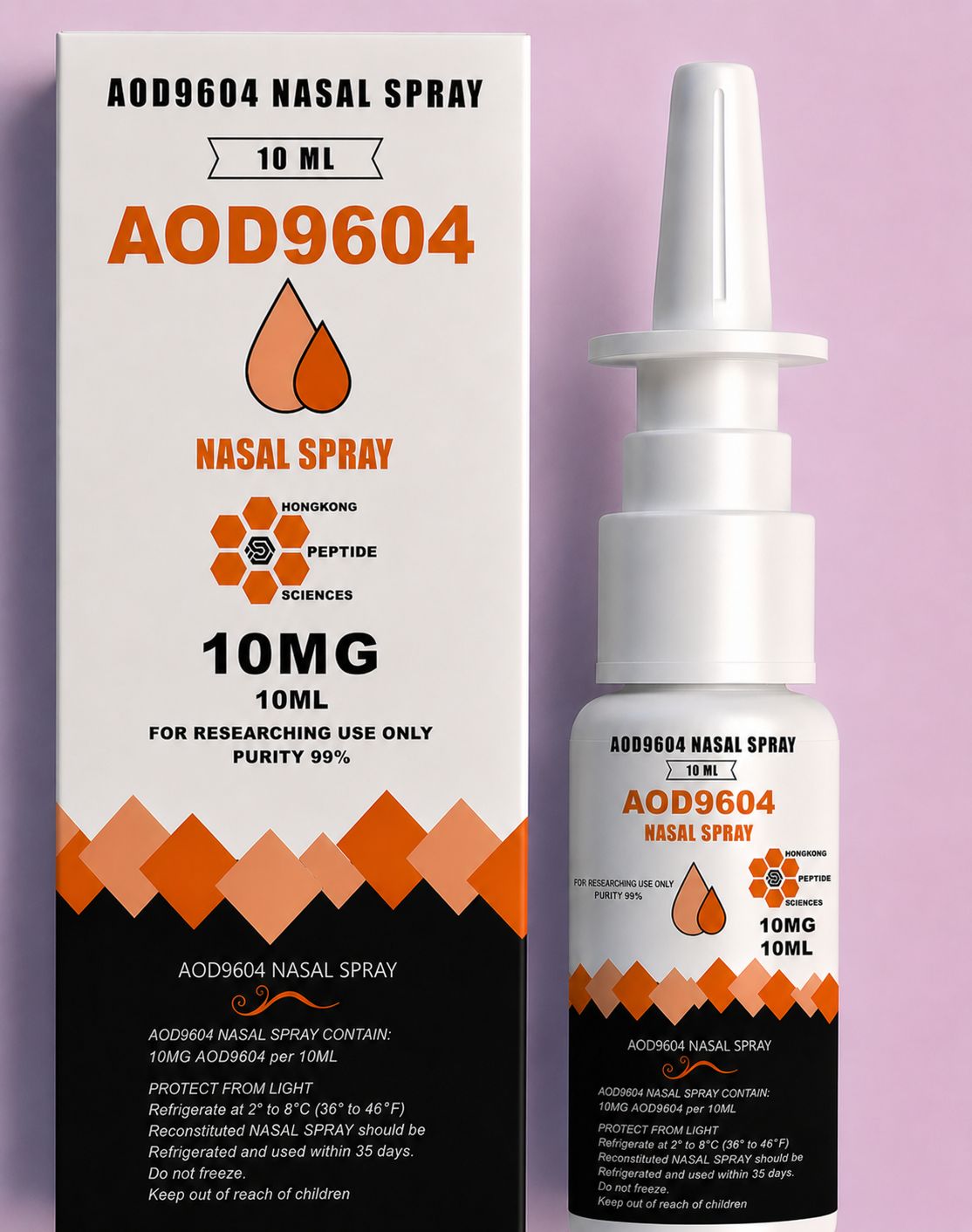 AOD9604 nasal spray 10mg/10ml