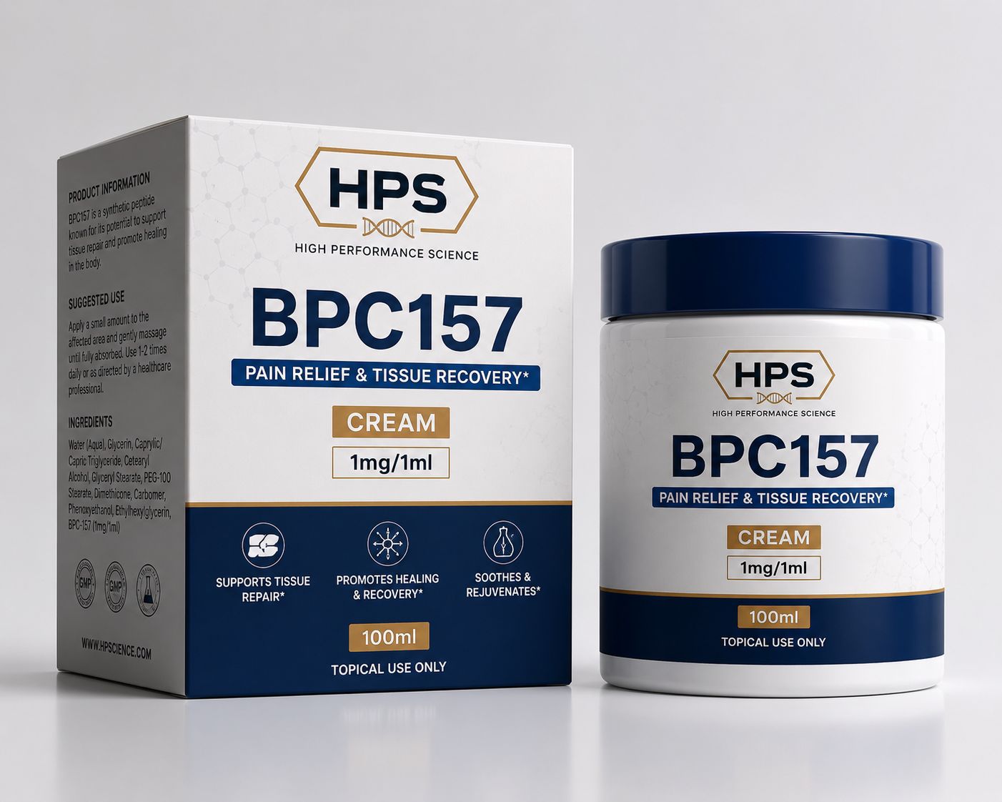 BPC-157 Cream – 1mg/ml – 100ml