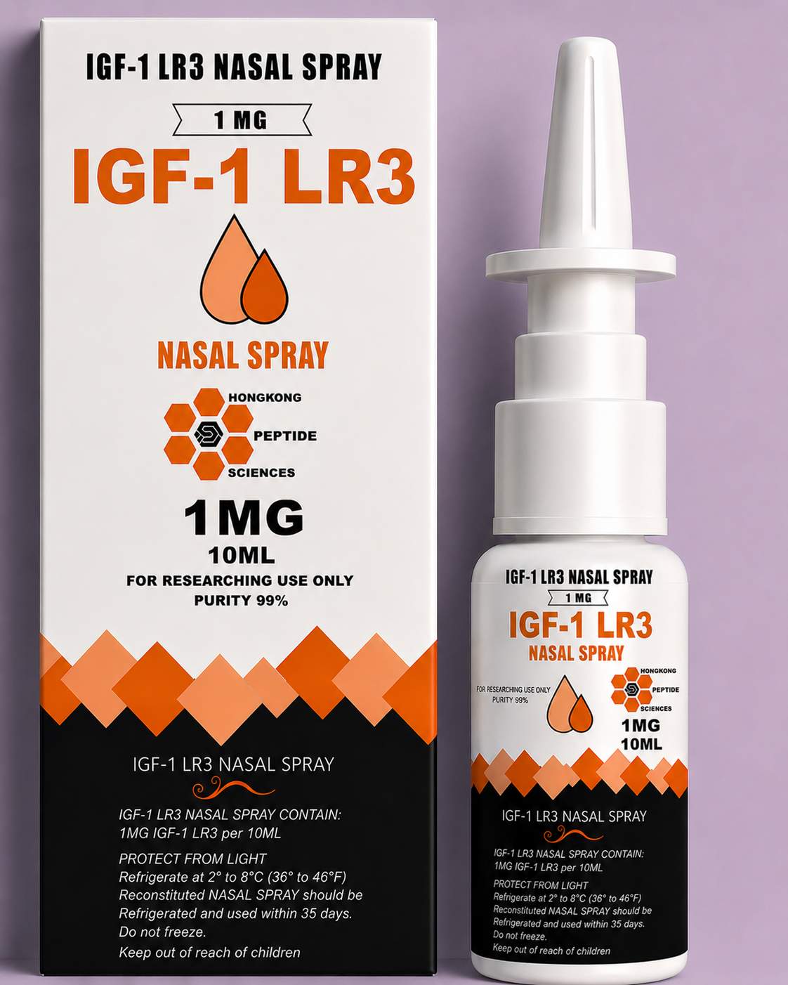 IGF-1 LR3 nasal spray 1MG/10ML