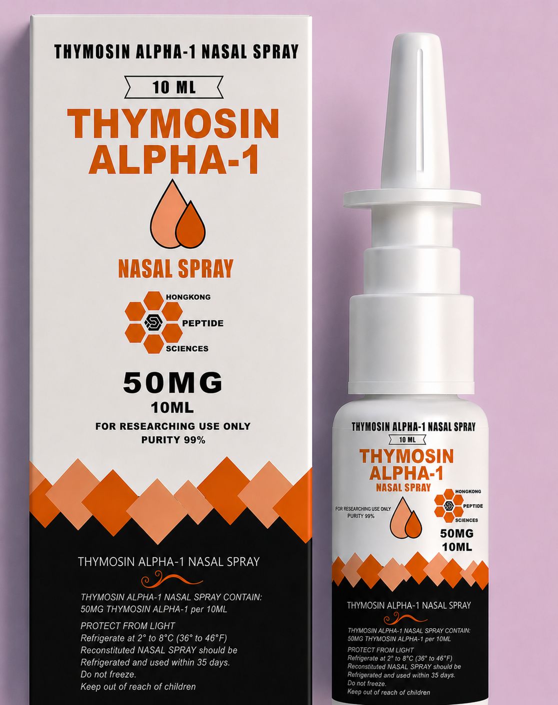 THYMOSIN ALPHA-1 nasal spray 50mg/10ml