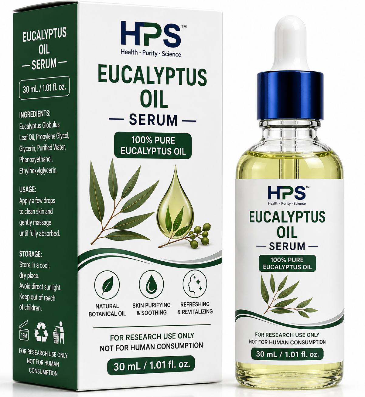 Eucalyptus Oil Serum Dropper 30ml