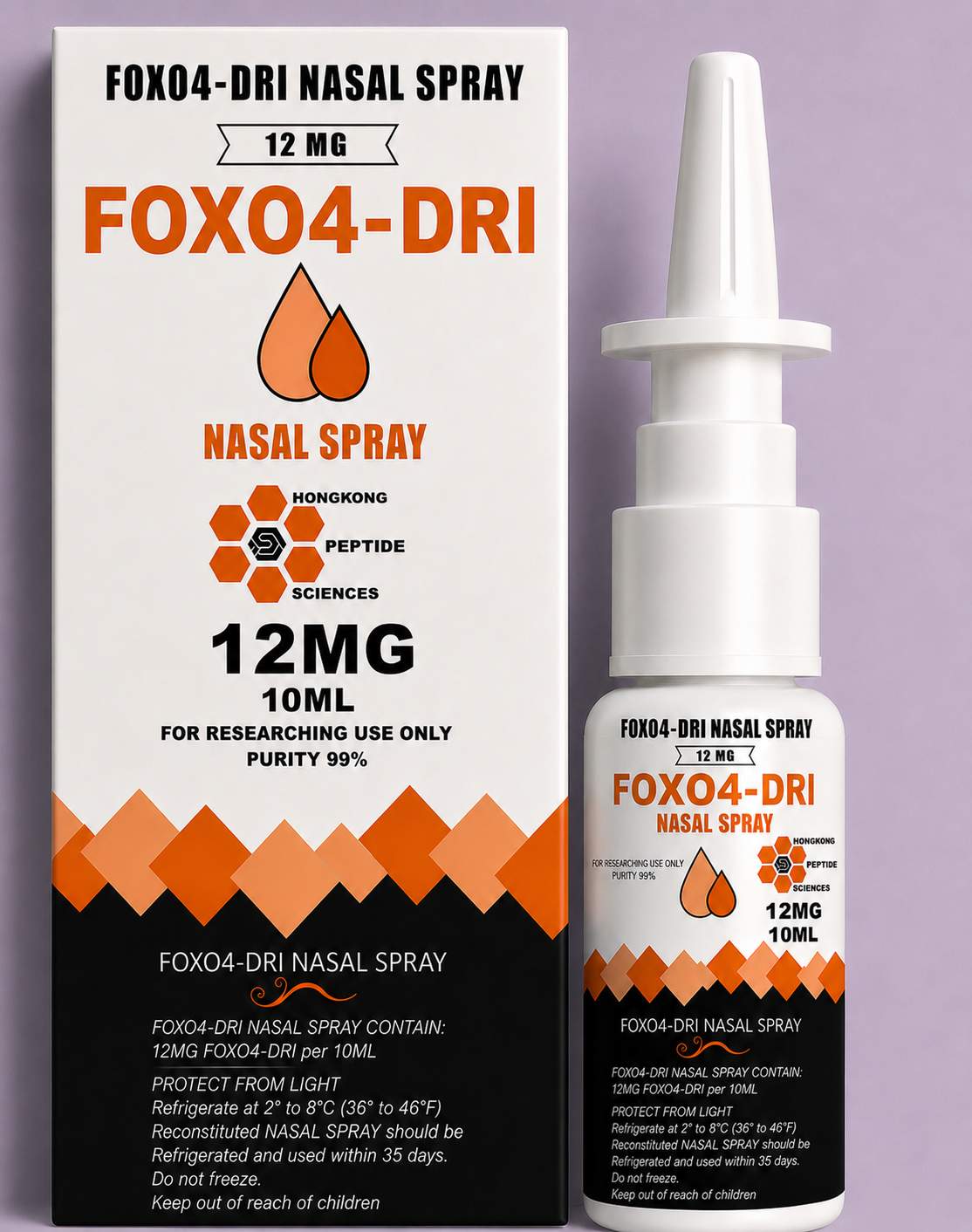 FOXO4-DRI nasal spray 12mg/10ml