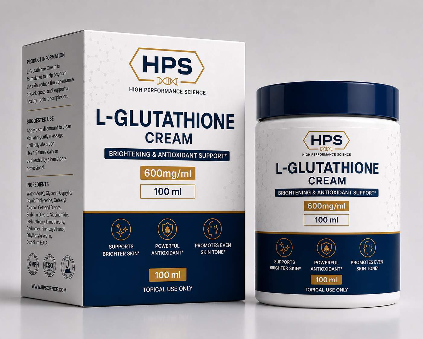 L-Glutathione cream 600mg/ml - 100ml