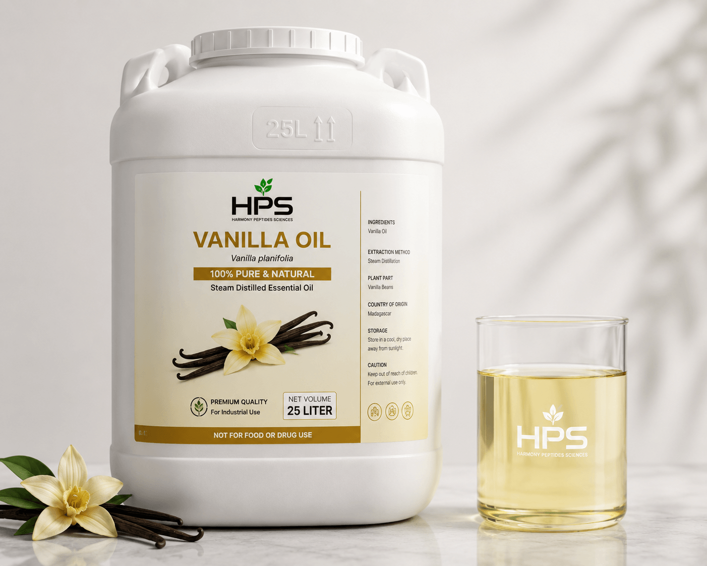 Vanilla Oil 25 Liter,
