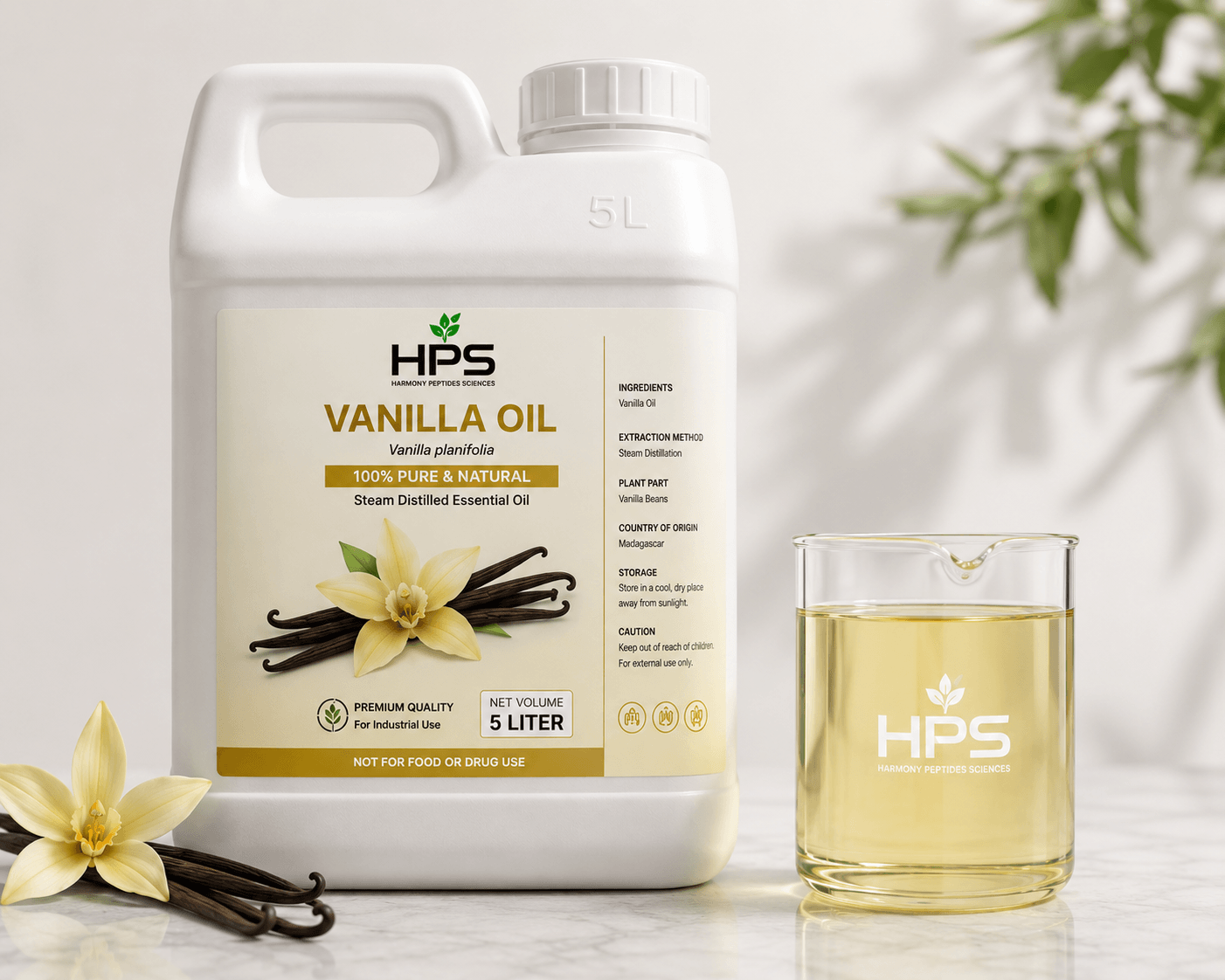 Vanilla Oil 5 Liter